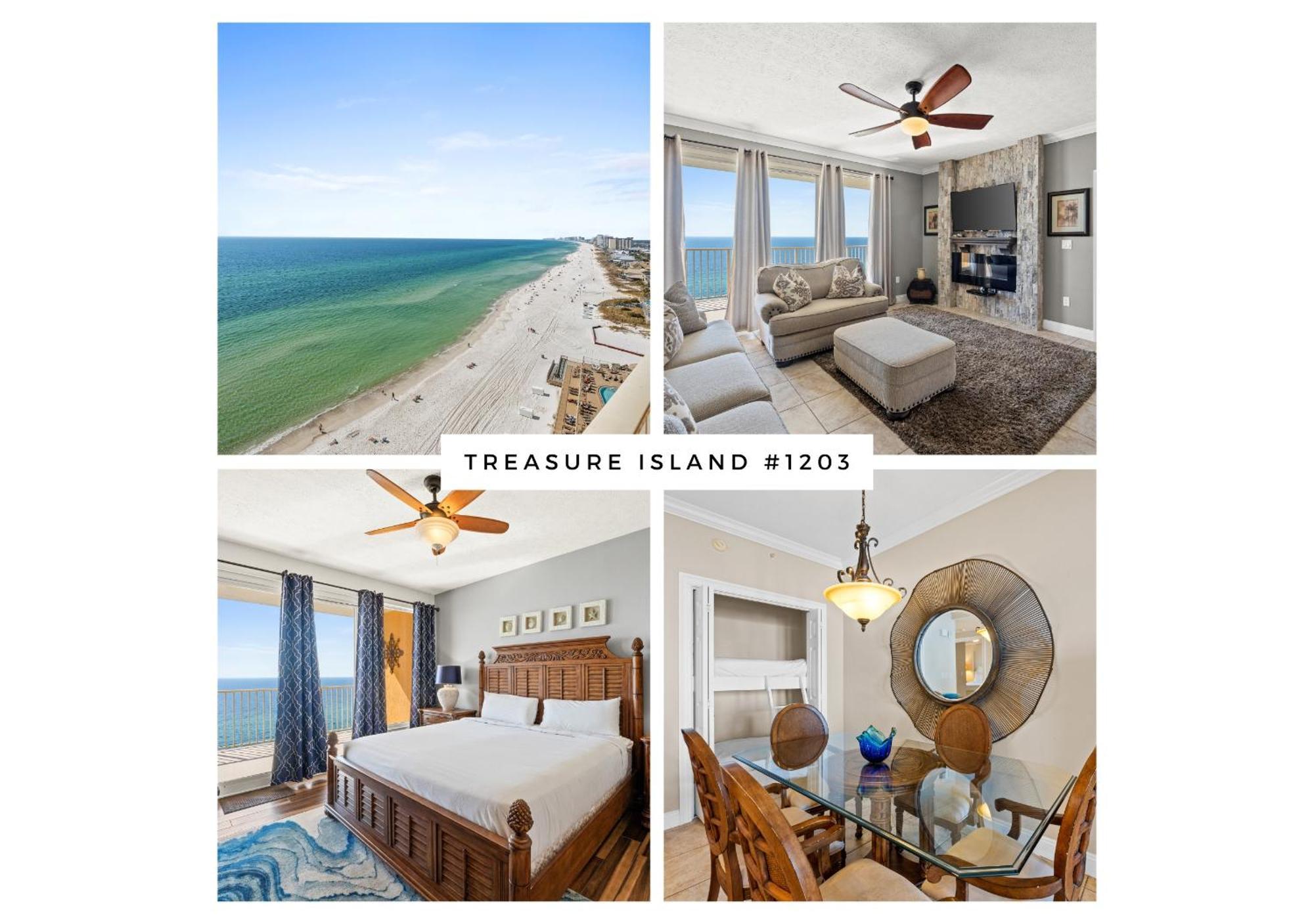 Treasure Island #1203 By Book That Condo Panama City Beach Exterior photo